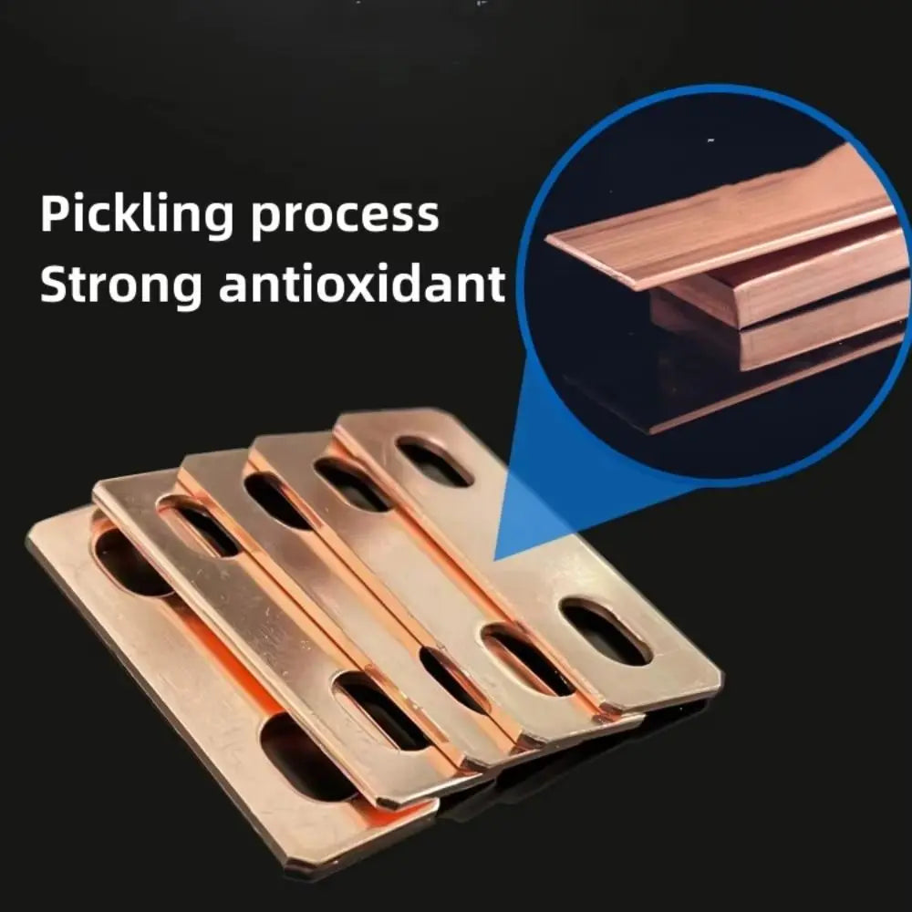 Copper Battery Busbar Connector M6 | 30Ah–300Ah Lithium