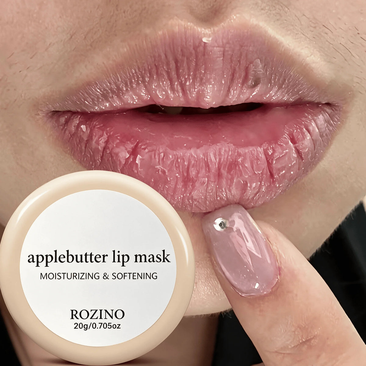 ROZINO Apple Butter Lip Mask – Hydrating & Softening