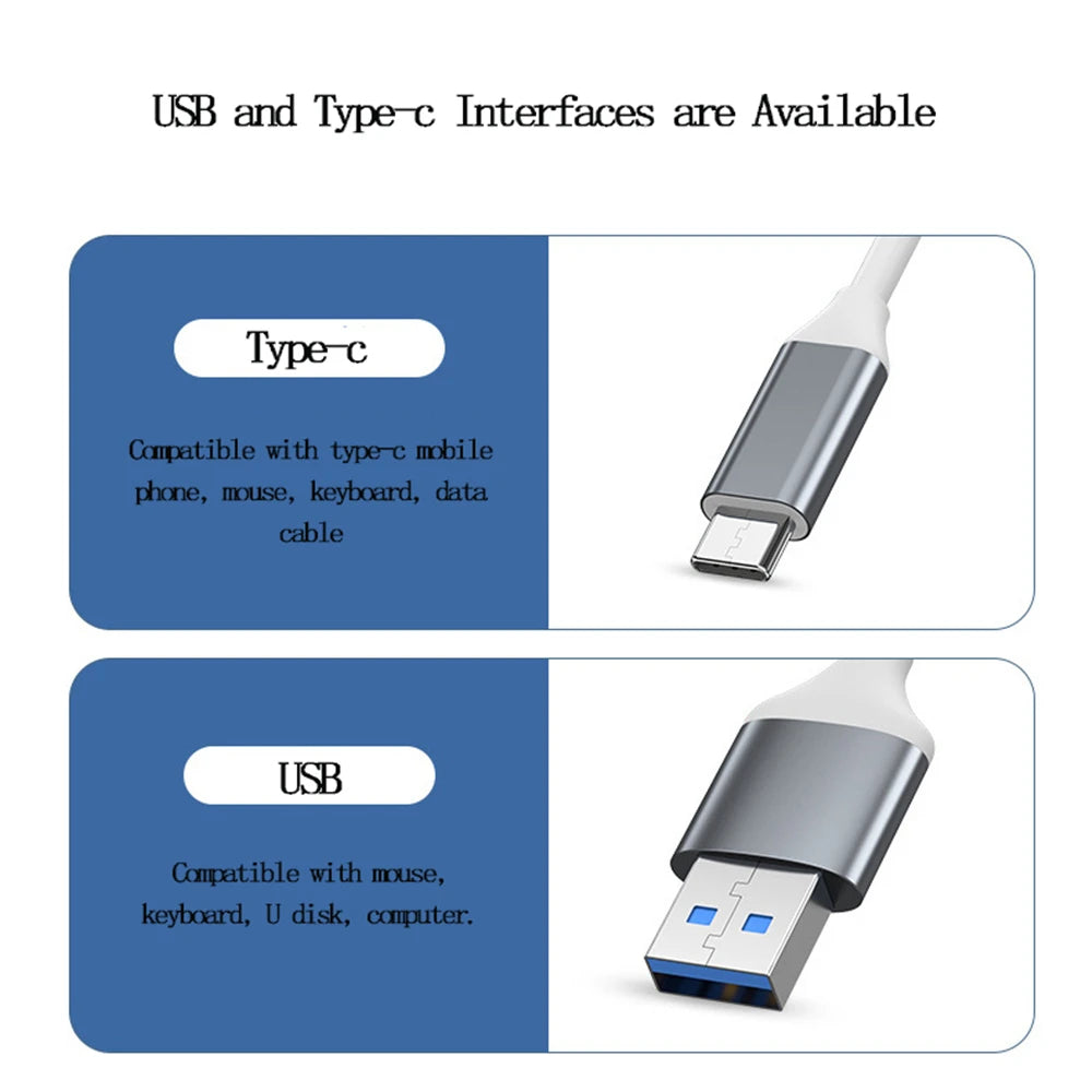 USB 3.0 Hub 4-Port Type-C Splitter 5Gbps | Multiport Adapter