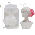 3D Girl Statue Silicone Mould – Candle, Soap & Resin Craft