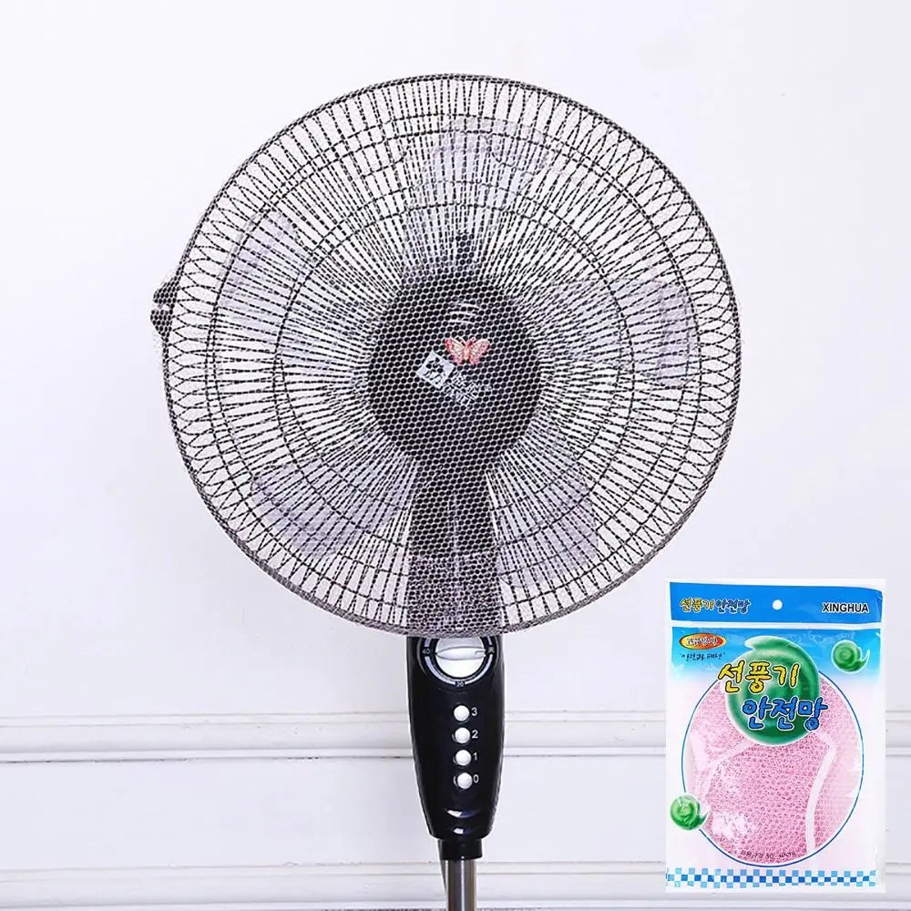 Electric Fan Safety Mesh Cover – Finger Guard for Kids