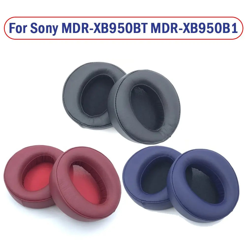 Sony MDR-XB950BT Replacement Ear Pads – PU Leather Cushions