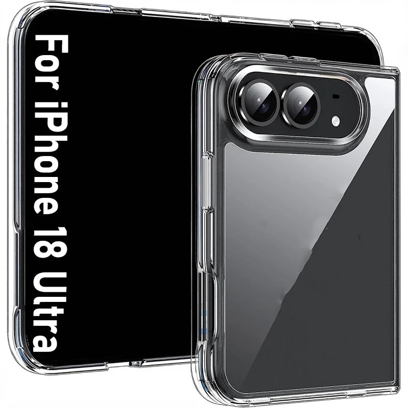 Clear PC Case for iPhone 18 / 18 Pro / Pro Max / Ultra