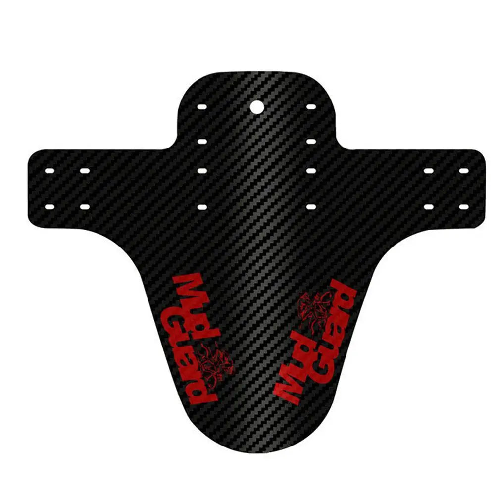 Carbon Fiber Style Bike Mudguard Set – Front & Rear Fenders
