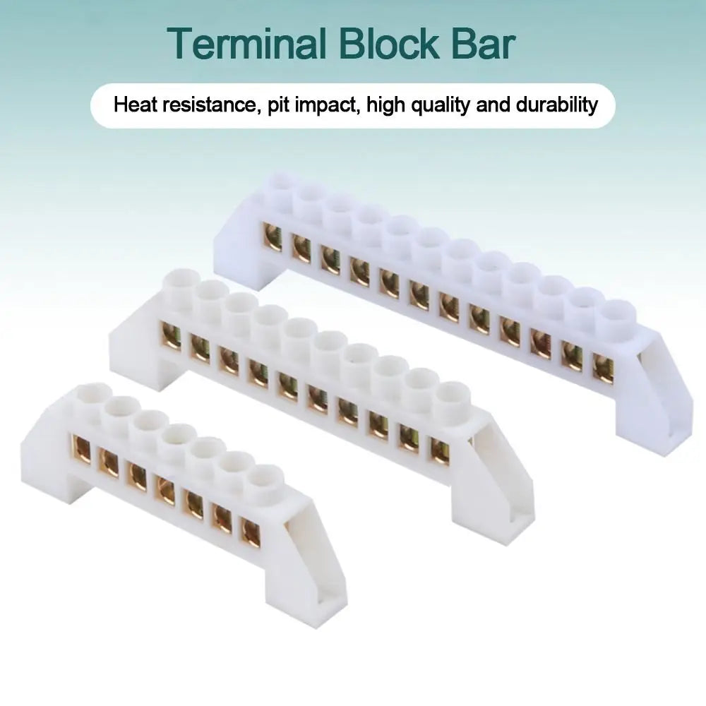 Brass Screw Terminal Block | Multi-Spec Electrical Connection Bar