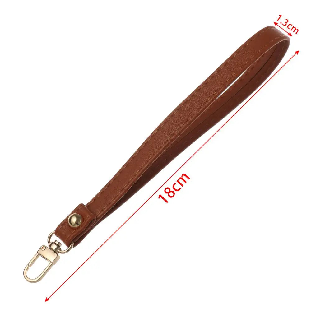 PU Leather Wrist Strap Belt for Wallet & Handbag – 13 Colors