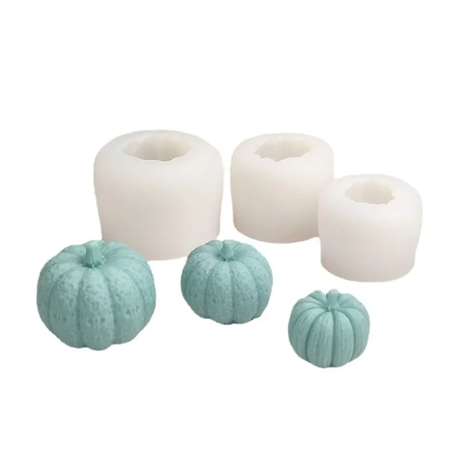 Halloween Pumpkin Silicone Mold – Candle Soap Resin Chocolate