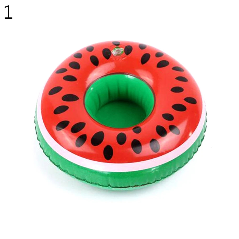 Inflatable Pool Float Drink Holder – PVC Cup Coaster Float