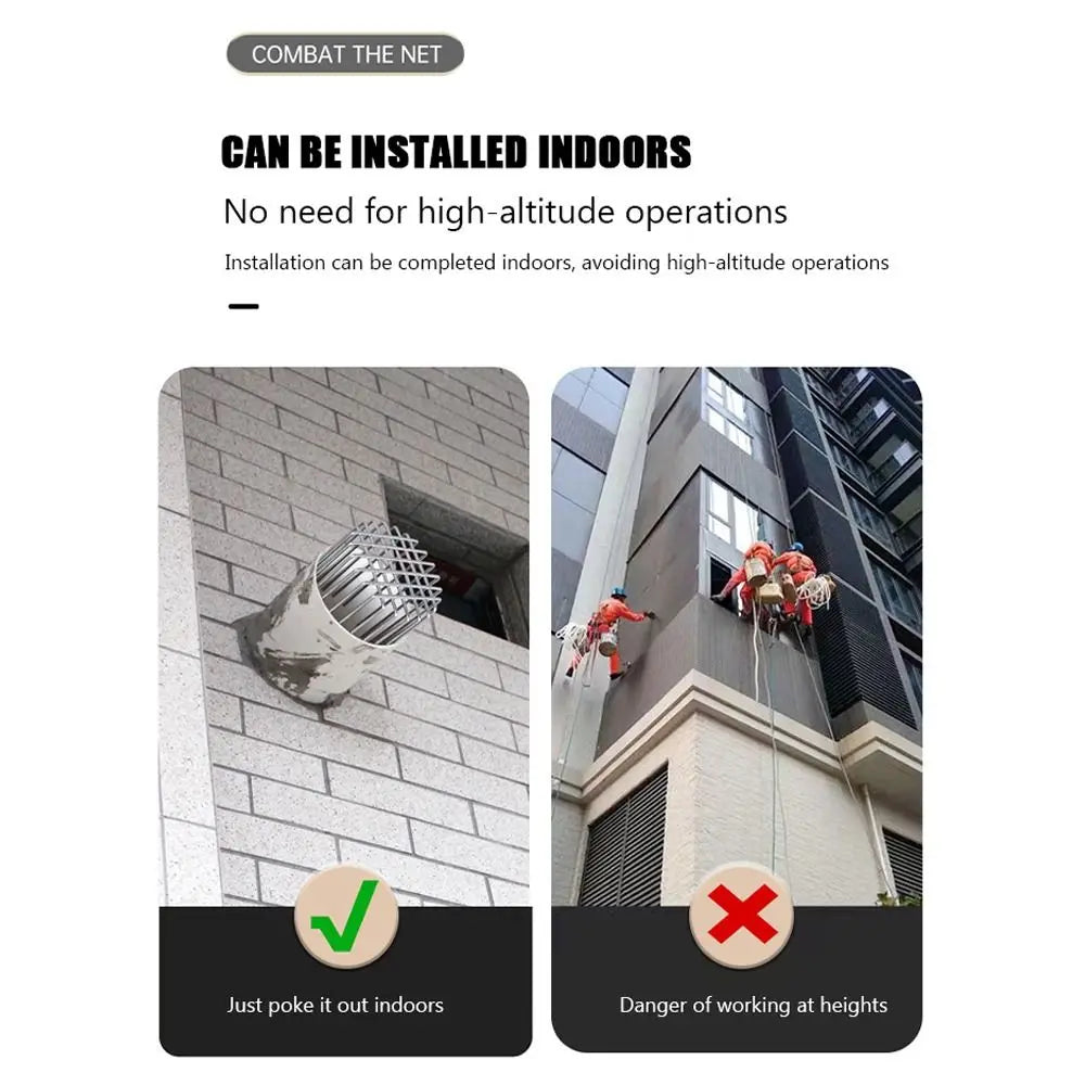 Stainless Steel Round Floor Drain Cover | Balcony & Roof Cap