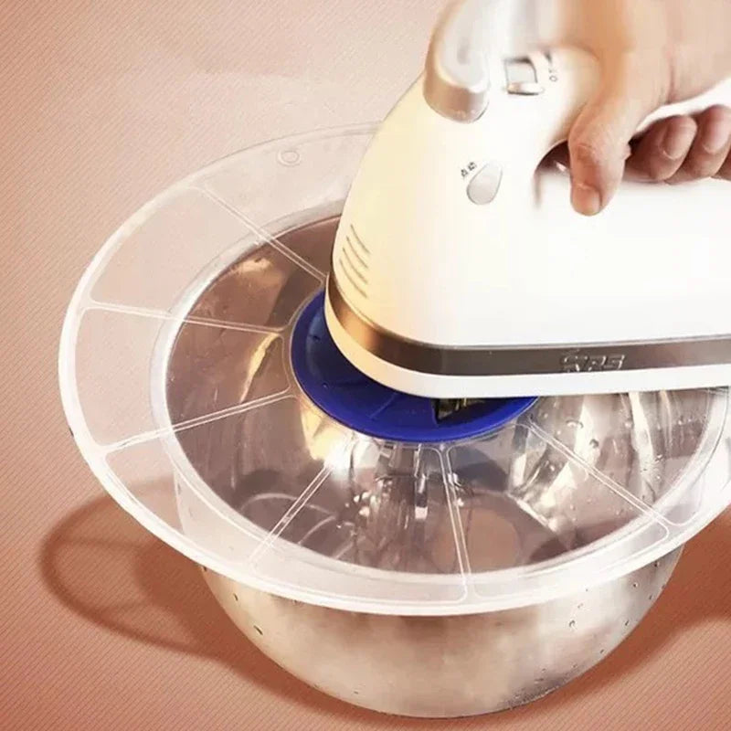 Silicone Splash Guard Bowl Lid & Whisk Screen Cover 30cm