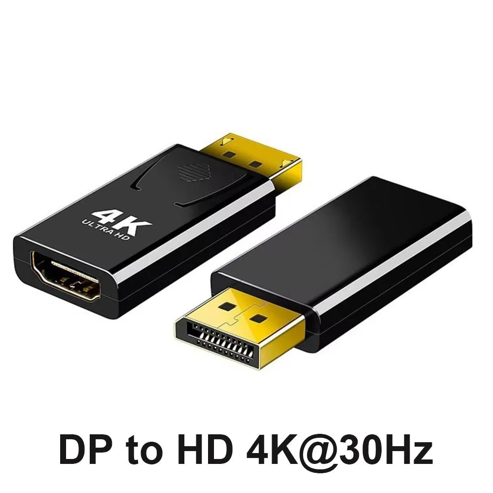 4K DisplayPort to HDMI Adapter | Audio Video Converter