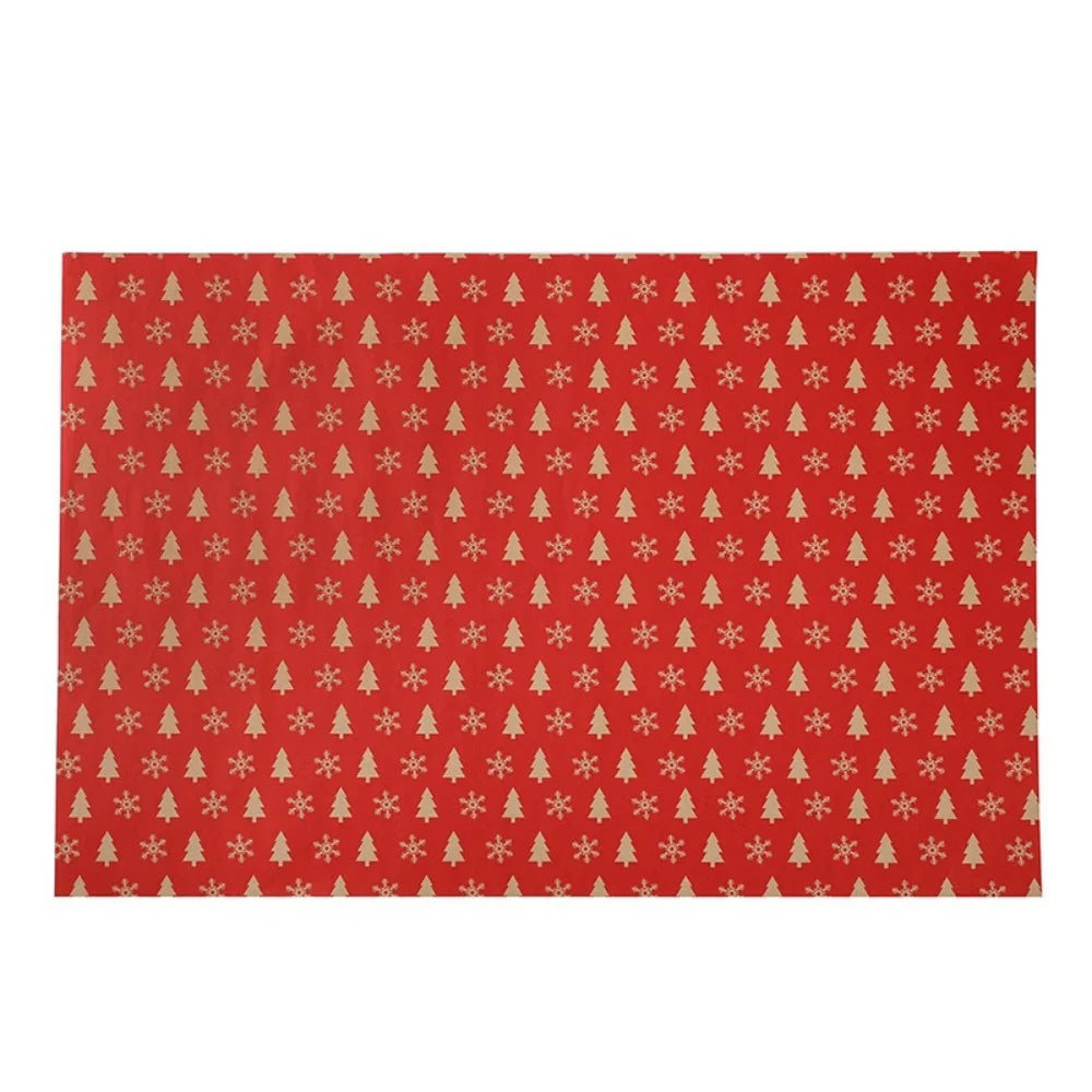 Christmas Gift Wrapping Paper 50x74cm – Festive Holiday Wrap