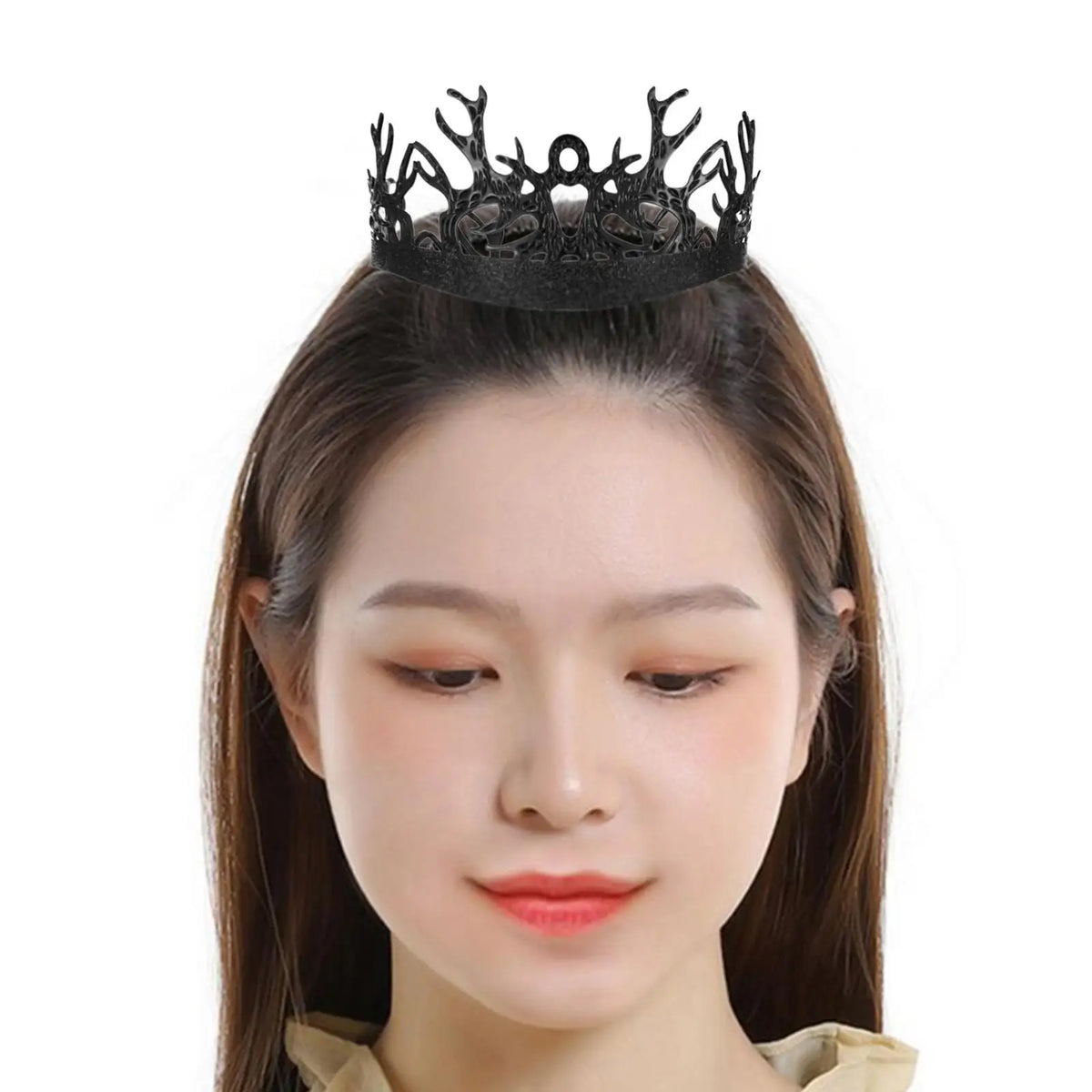 Gothic Crown Cake Topper & Princess Hair Tiara | Party Decor