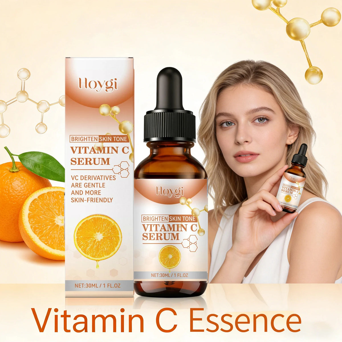 Hoygi Vitamin C Face Serum – Brightening & Hydrating Essence