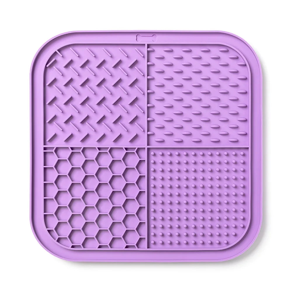 Pet Lick Mat for Dogs & Cats – Anti-Slip Slow Feeder Pad