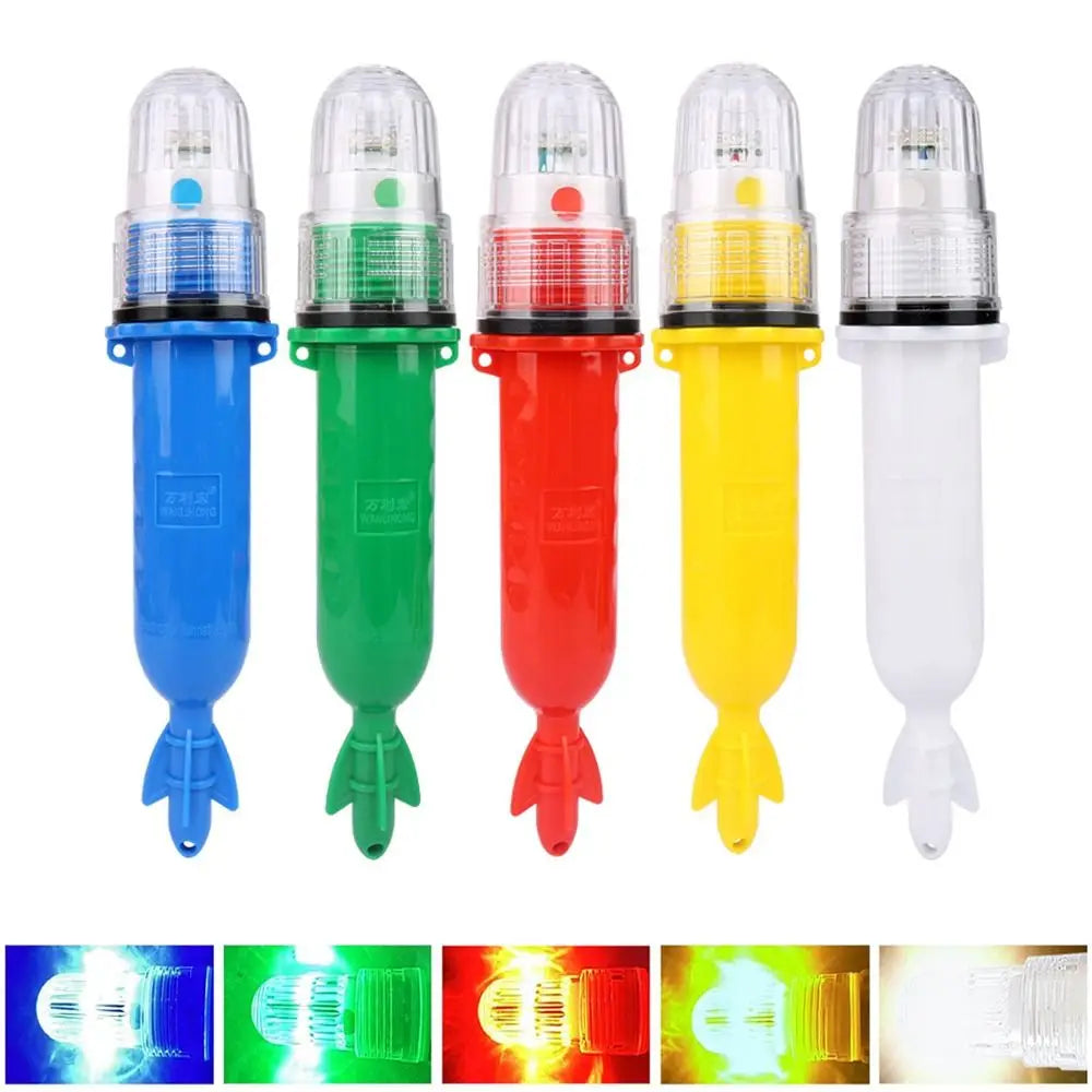 LED Waterproof Floating Fishing Buoy Signal Light – 5 Colors