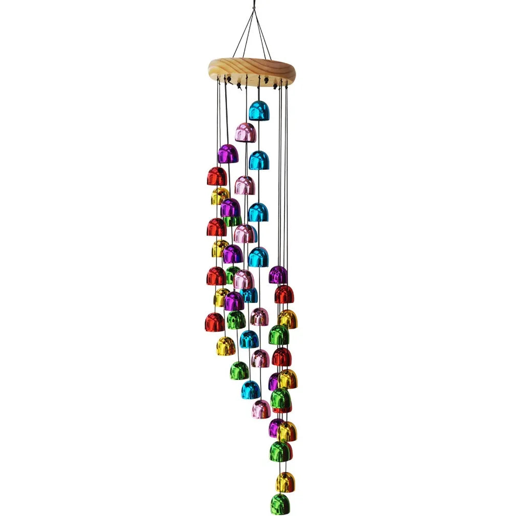 Metal Wind Chime – Colorful Hanging Porch & Garden Decor