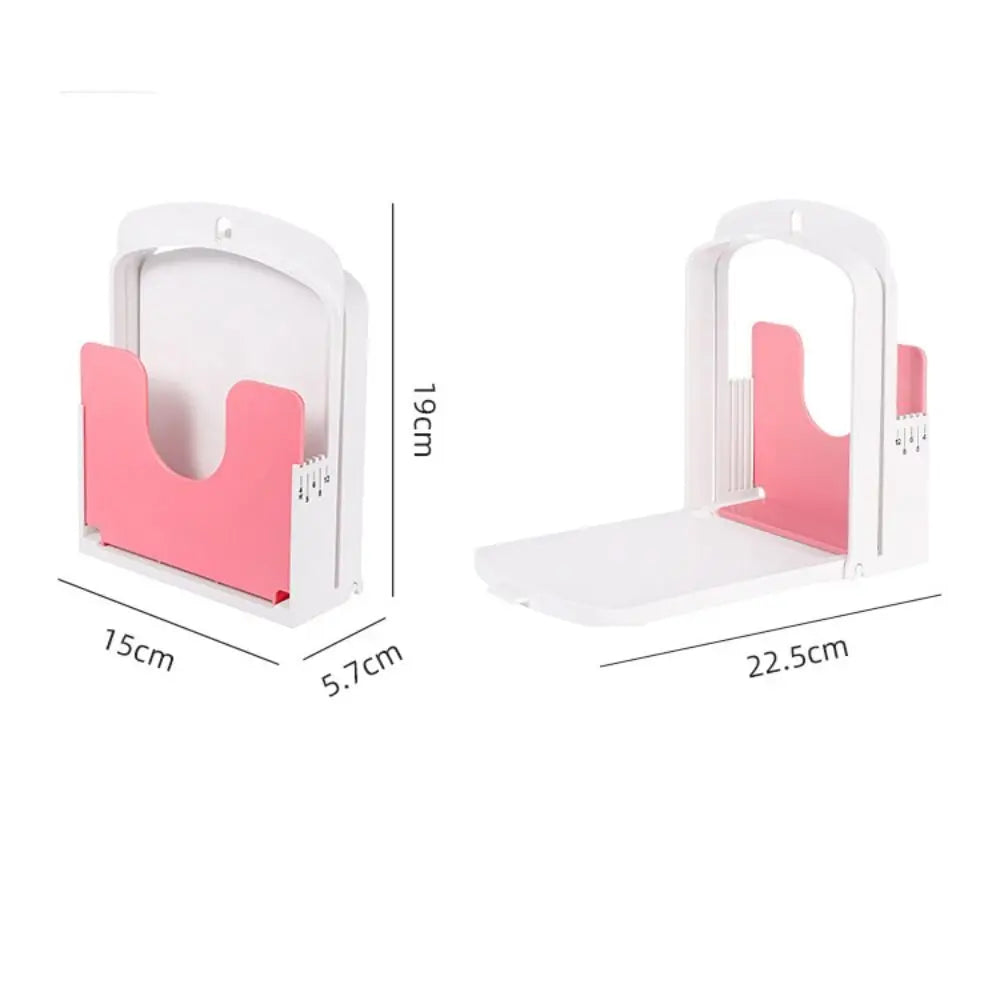 Foldable Bread Slicer Guide – 5 Thickness Settings, BPA-Free