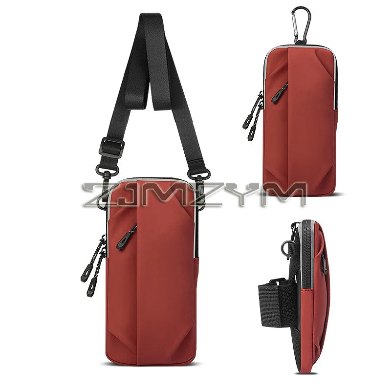 Waterproof Running Armband Phone Bag – Fits Up to 6.8"