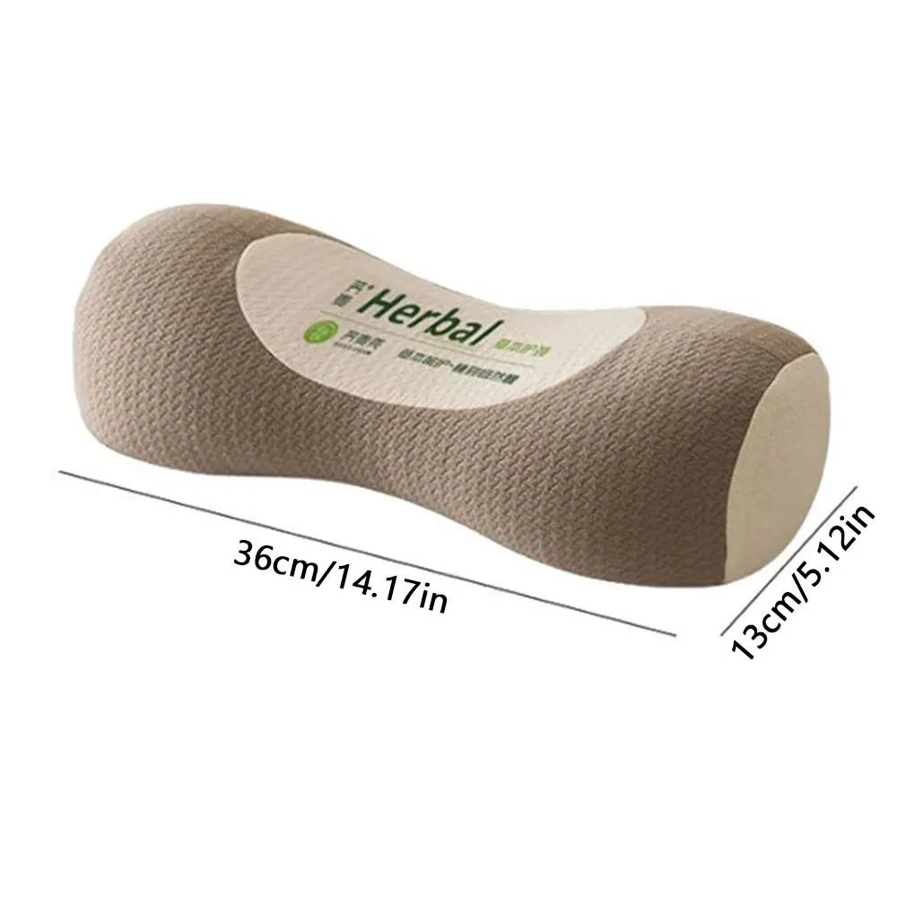 Cylindrical Buckwheat Pillow – Ergonomic Neck & Spine Support