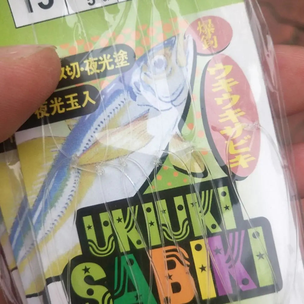 Bionic Fish Skin String Hooks – Sharp Barbed Steel Fishing Hooks