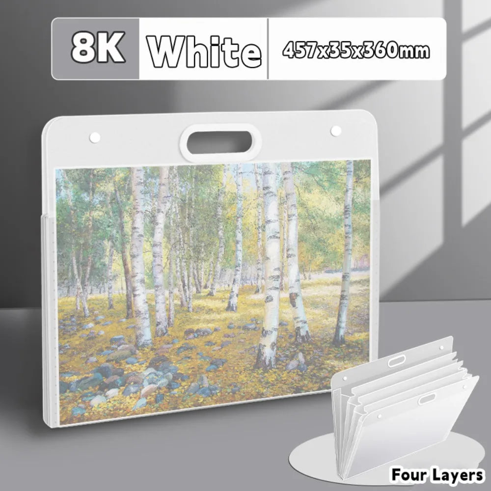 Waterproof Drawing Bag A2 A3 A4 Portable File Folder Album