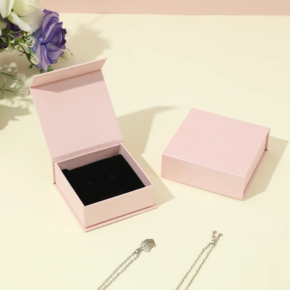Book Flip Jewelry Box – Ring, Earring & Necklace Organizer
