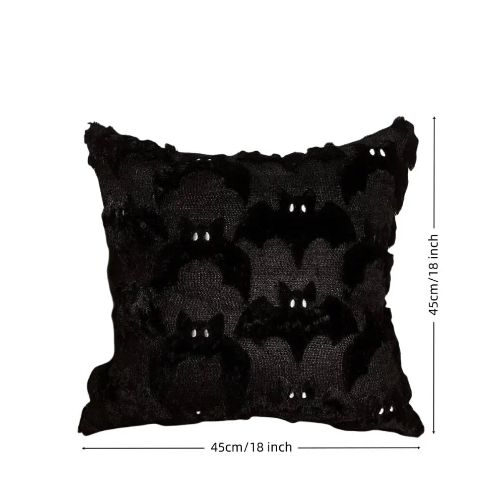 Halloween Ghost Pumpkin Throw Pillow Cover 45x45cm