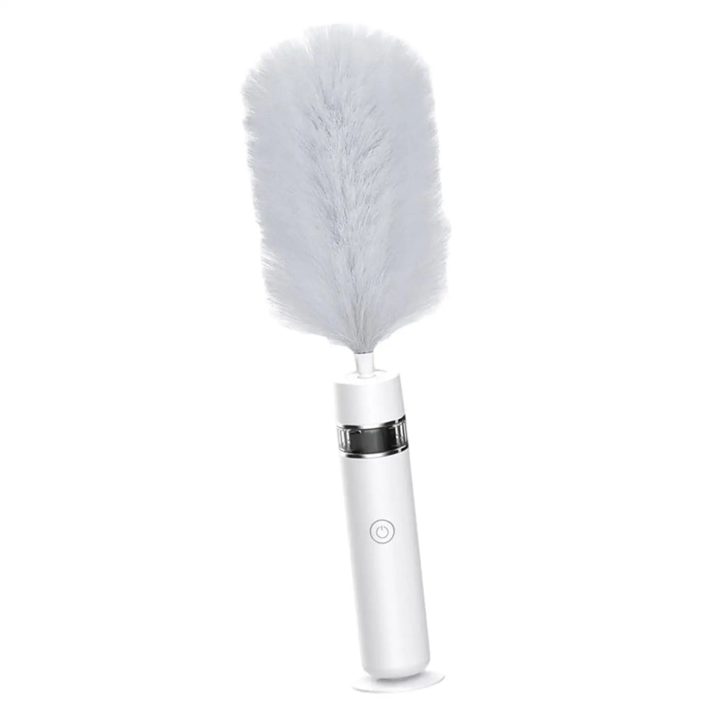 3-in-1 Electric Feather Duster with Telescopic 360° Rotating Rod