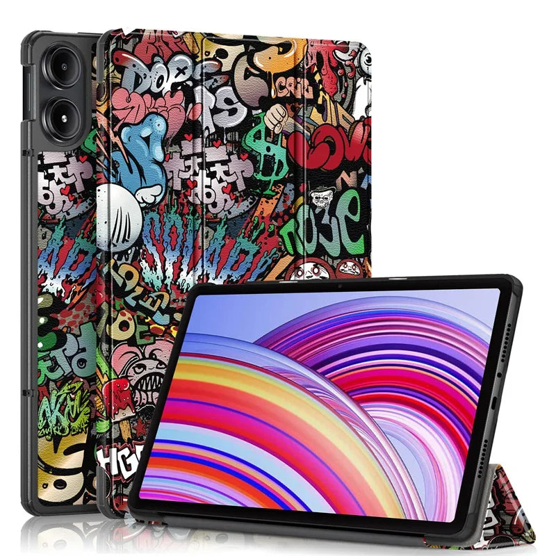 Redmi Pad Pro 12.1 PU Leather Folio Case | Poco Pad Cover