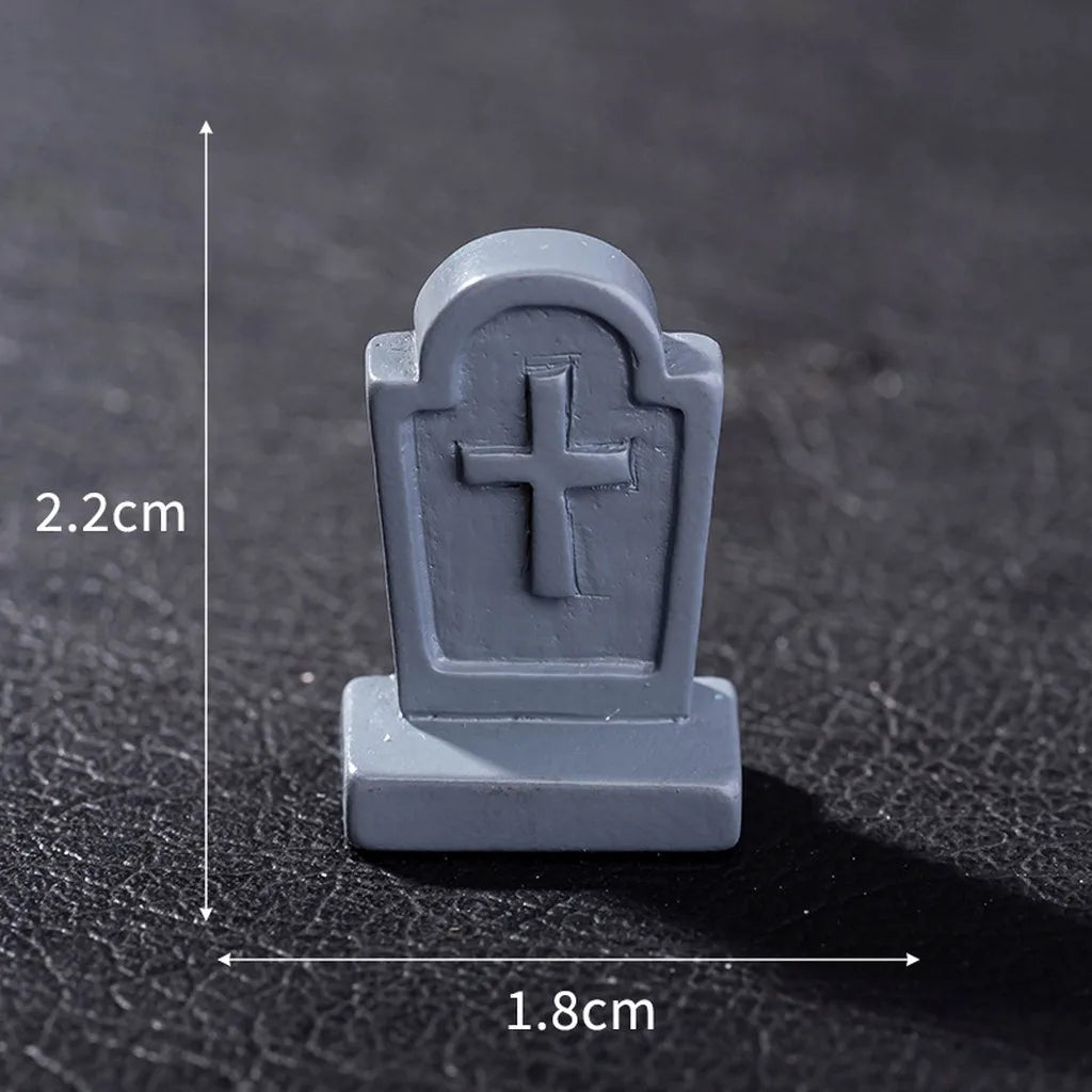 Resin Miniature Halloween Figurine | Desktop Holiday Décor