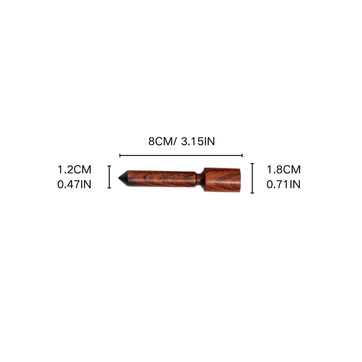 Wooden Pottery Clay Shaping & Carving Tool | Hardwood