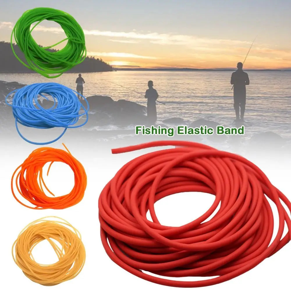 Solid Rubber Fishing Elastic Band 2/2.2mm 10m Stretch Line