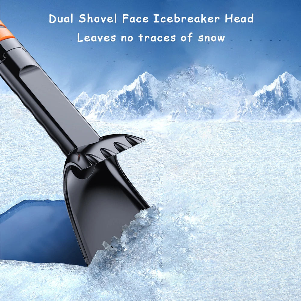Retractable Ice Scraper Brush & Shovel – Winter Snow Tool
