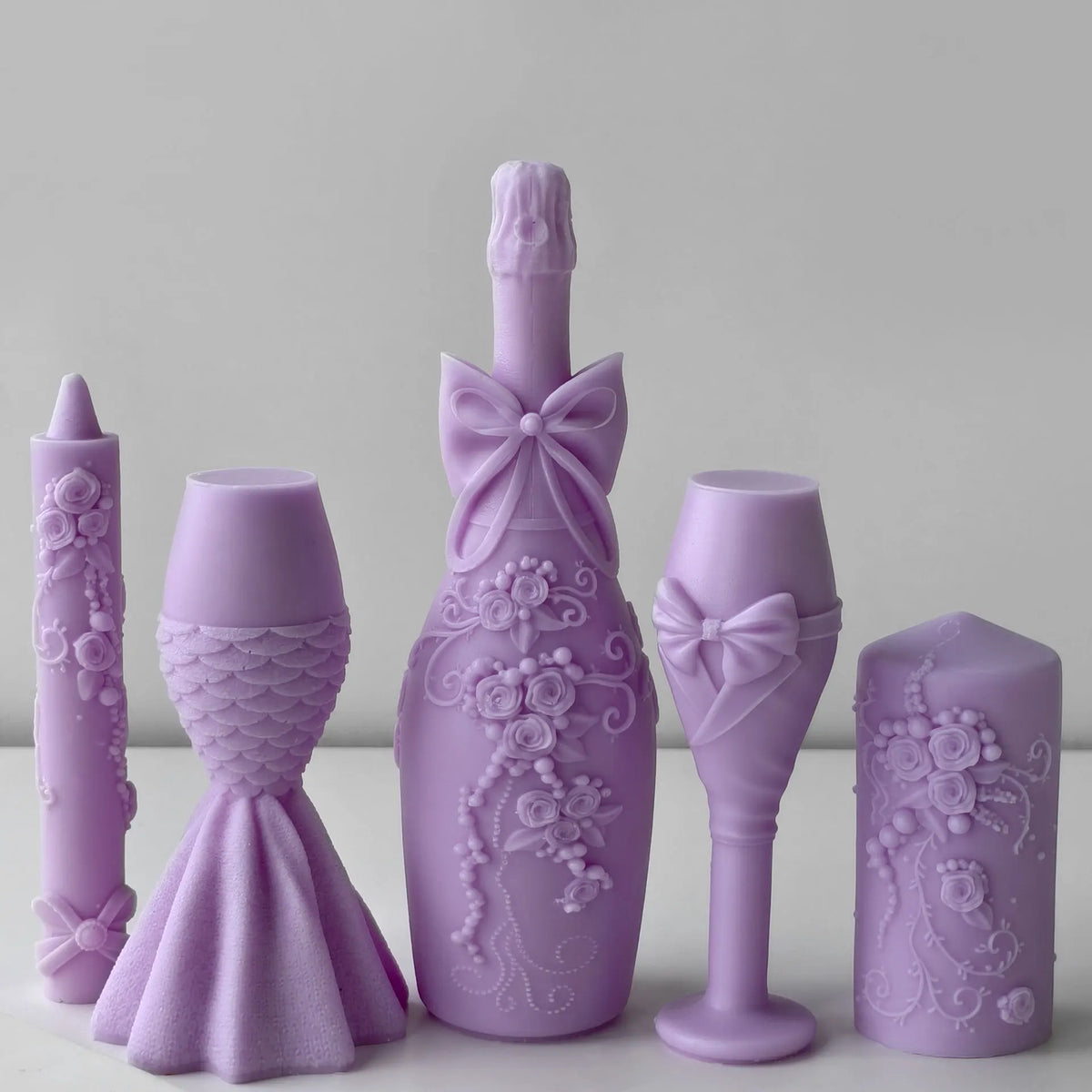 Champagne Cup Silicone Candle Mold – DIY Wedding Craft
