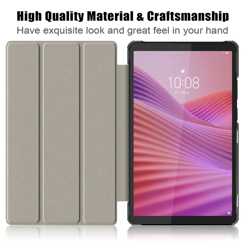 Lenovo Tab One 8.7 & Tab K9 Smart Leather Folio Case
