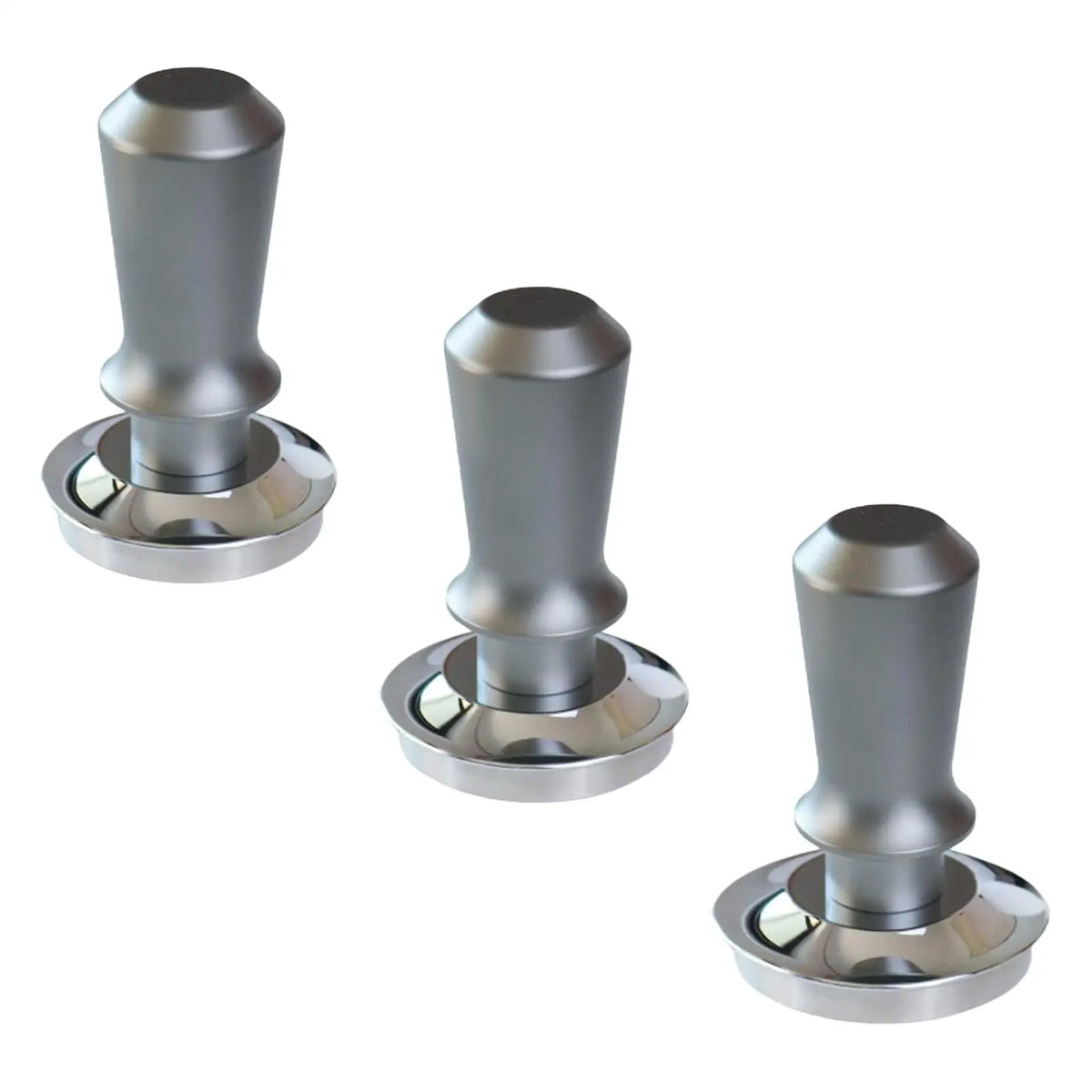 Kesoto Spring Loaded Espresso Tamper 51/53/58mm Stainless Steel