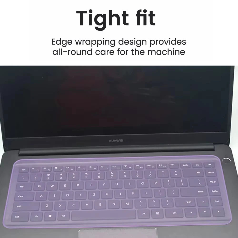 Silicone Laptop Keyboard Cover Protector 13–17 Inch