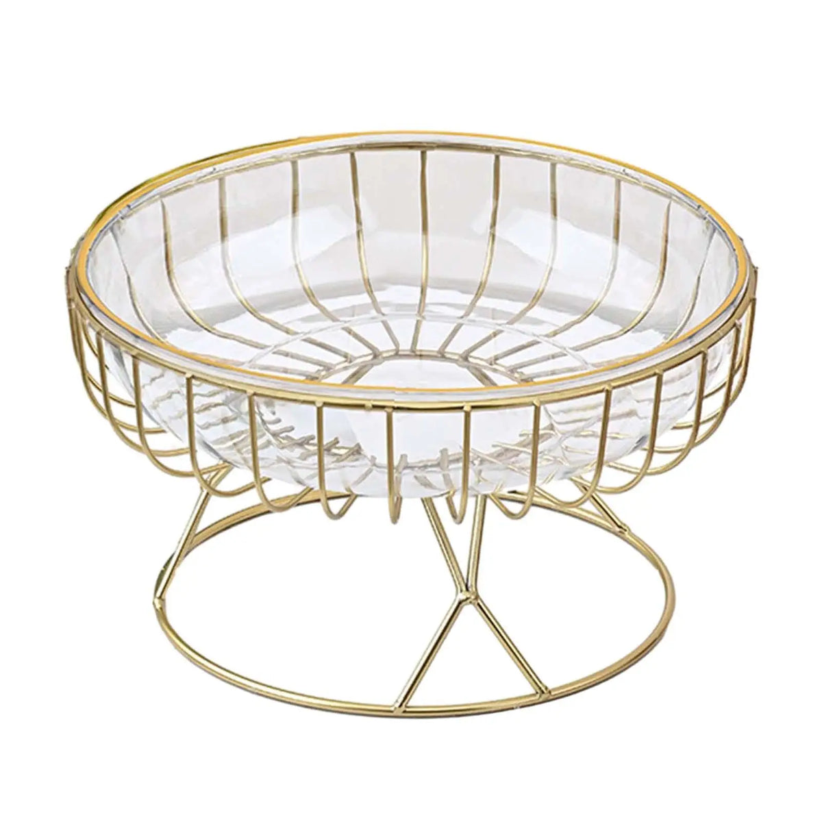 Metal Wire Fruit Basket with Removable Tray | M & L
