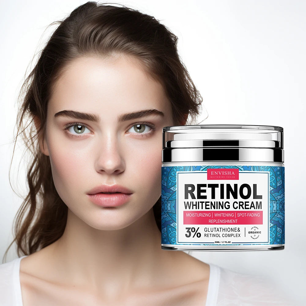ENVISHA Retinol Face Cream – Collagen & Hyaluronic Acid 50ml