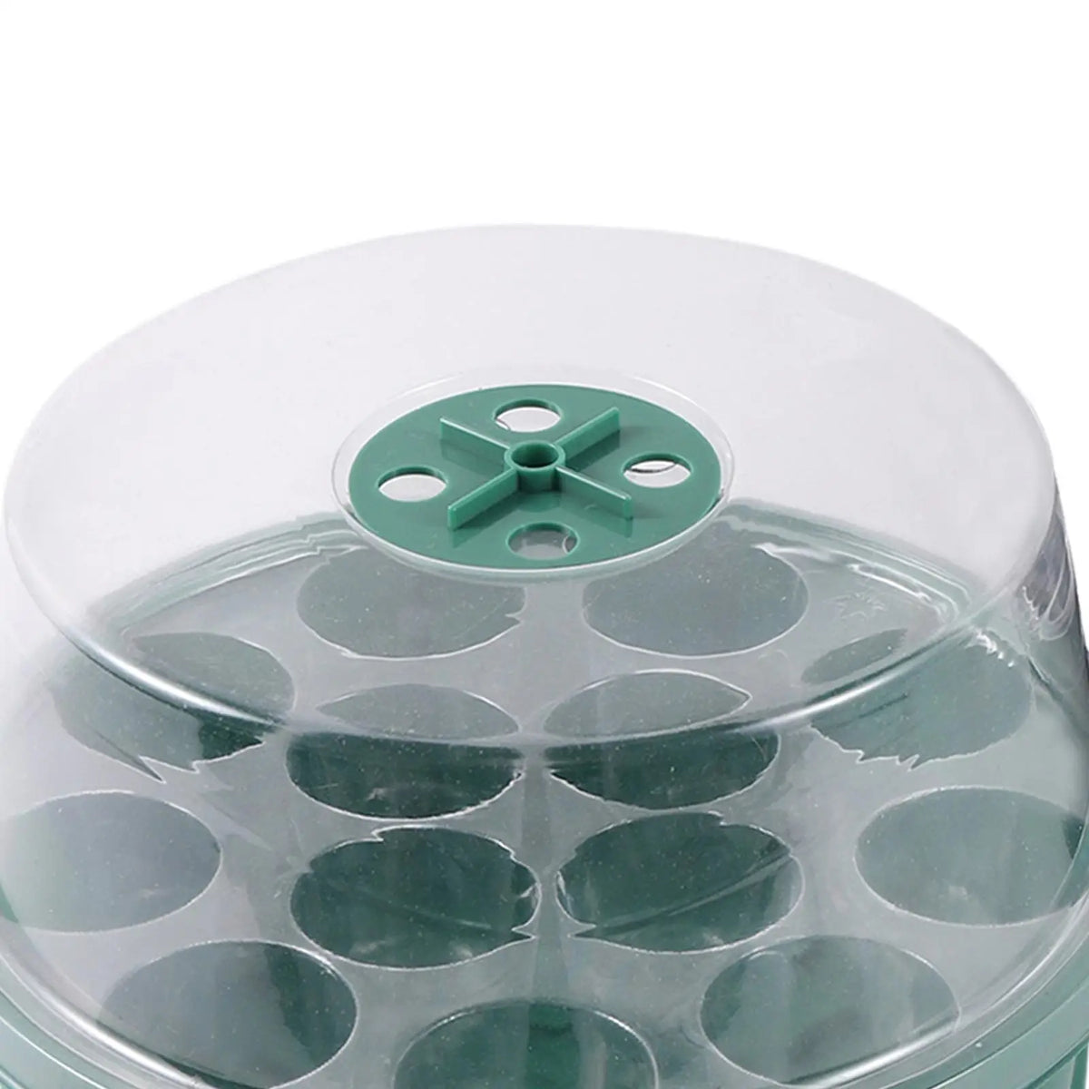13-Cell Seed Starter Tray Kit with Humidity Dome – 2-Pack