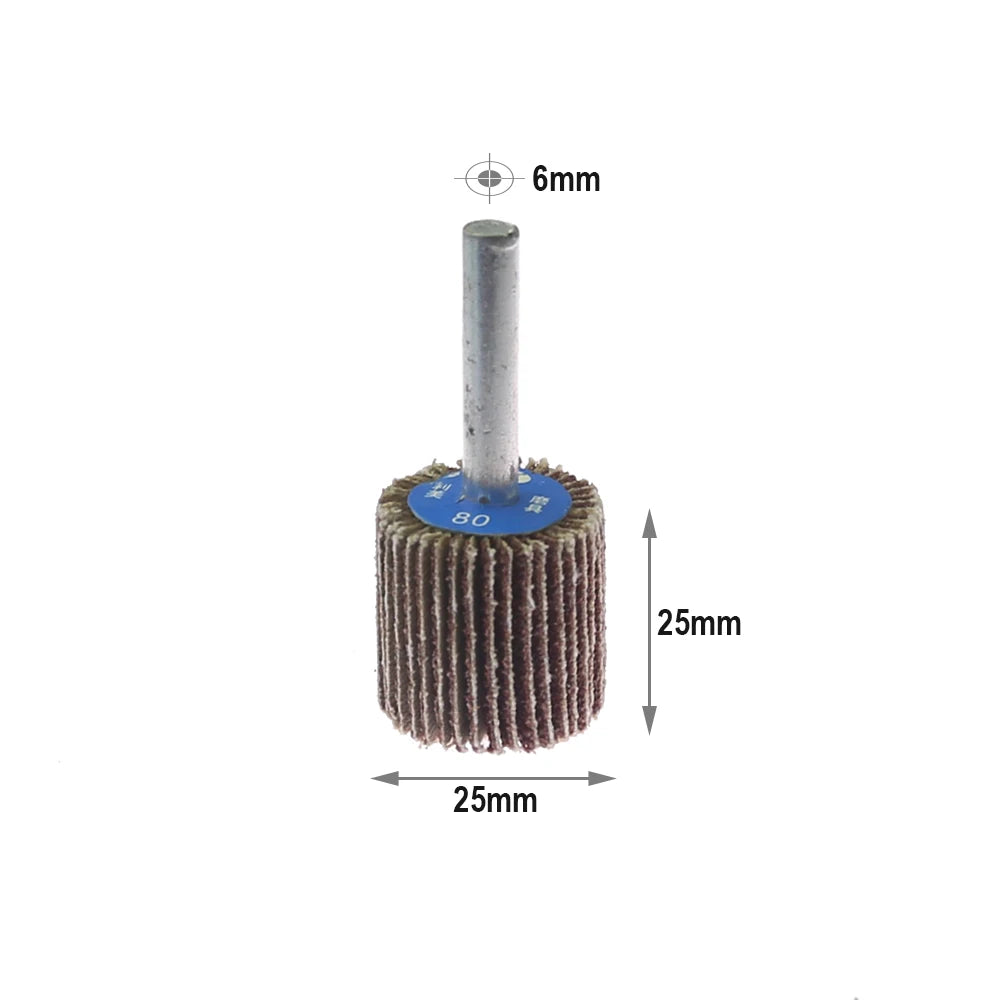 Mounted Sanding Cloth Grinding Head Rotary Drill – OD 20–50mm