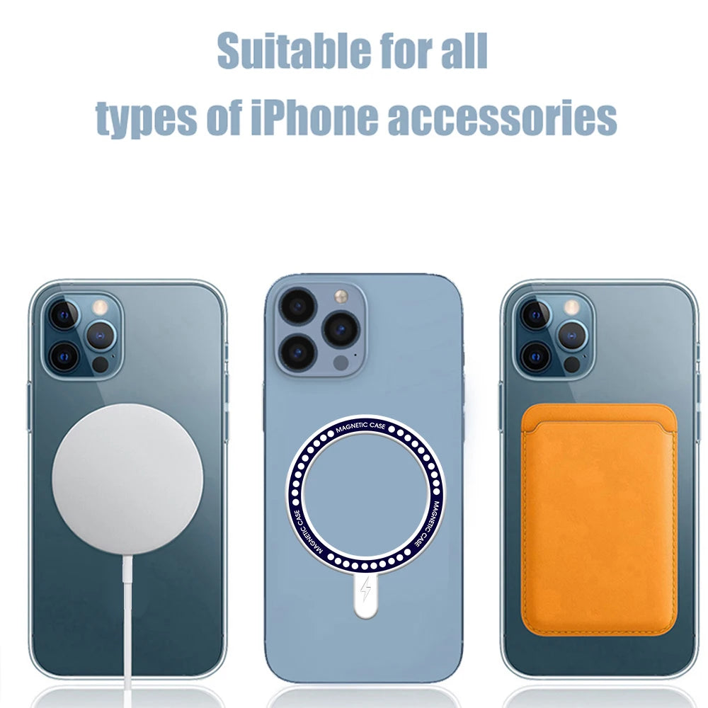 MagSafe Magnetic Ring Sticker for iPhone 12 13 14 | 1-3 Pack