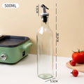 Clear Glass Oil & Seasoning Bottle – 150/250/500ML Leakproof