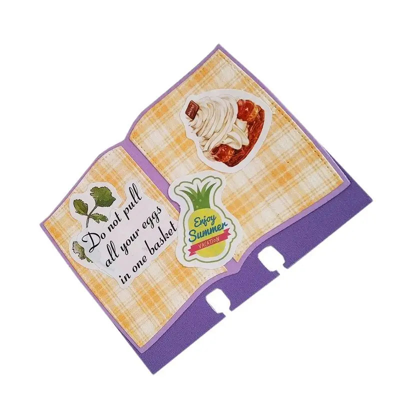 Book Memorydex Metal Cutting Dies – DIY Scrapbooking & Cards
