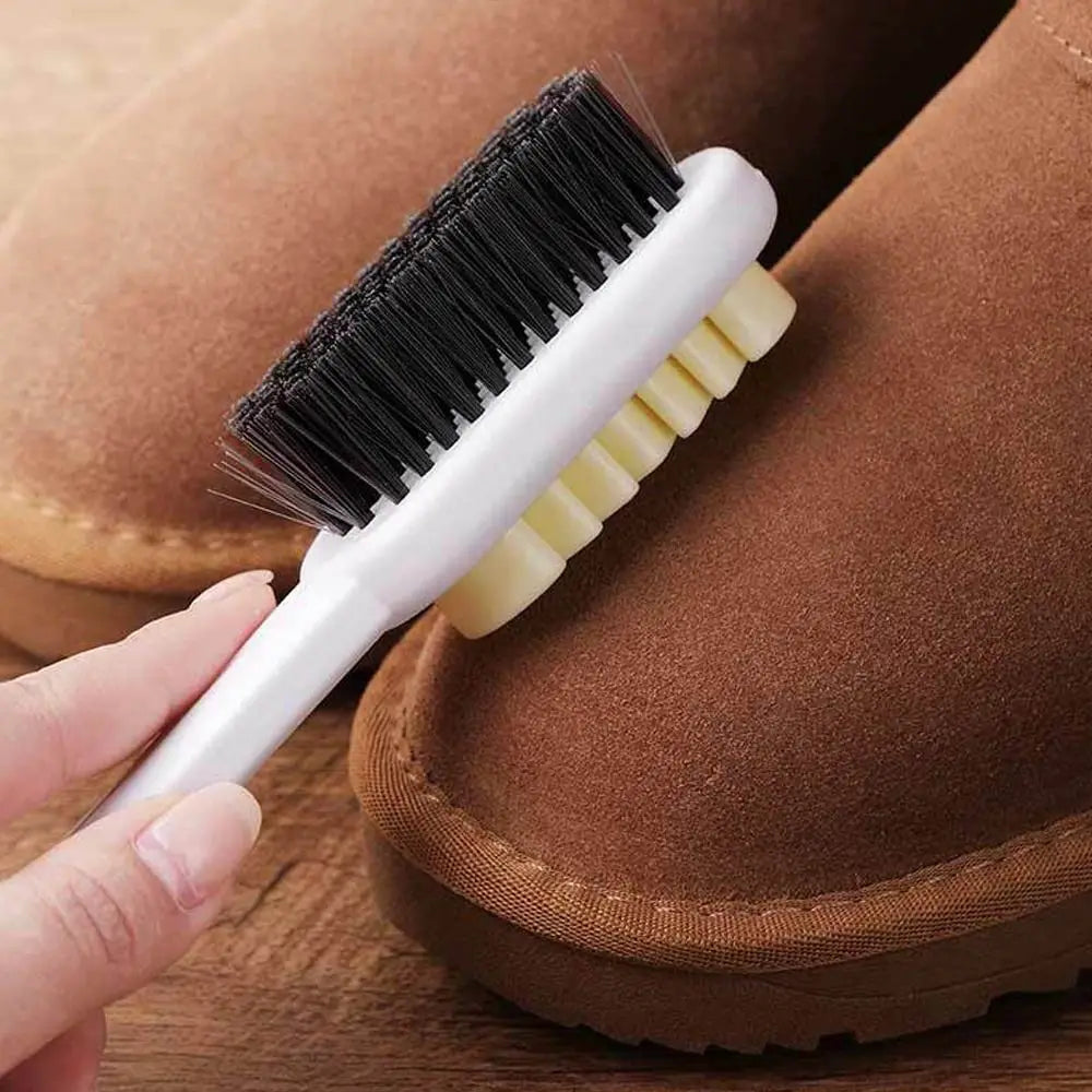 Double-Sided Long Handle Shoe Cleaning Brush | Multi-Use