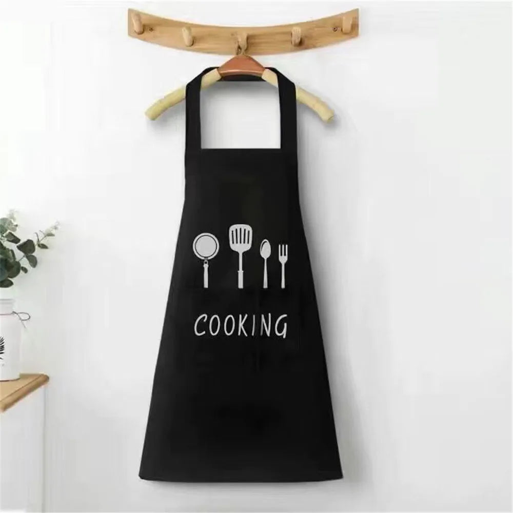 Waterproof Oil-Proof PVC Kitchen Apron – Unisex Sleeveless