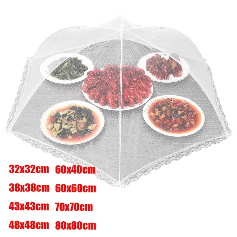 Foldable Mesh Food Cover – Dustproof Bug-Free Dining