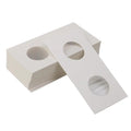 50-Pack Cardboard Coin Holders – Flip Sleeves for Collectors