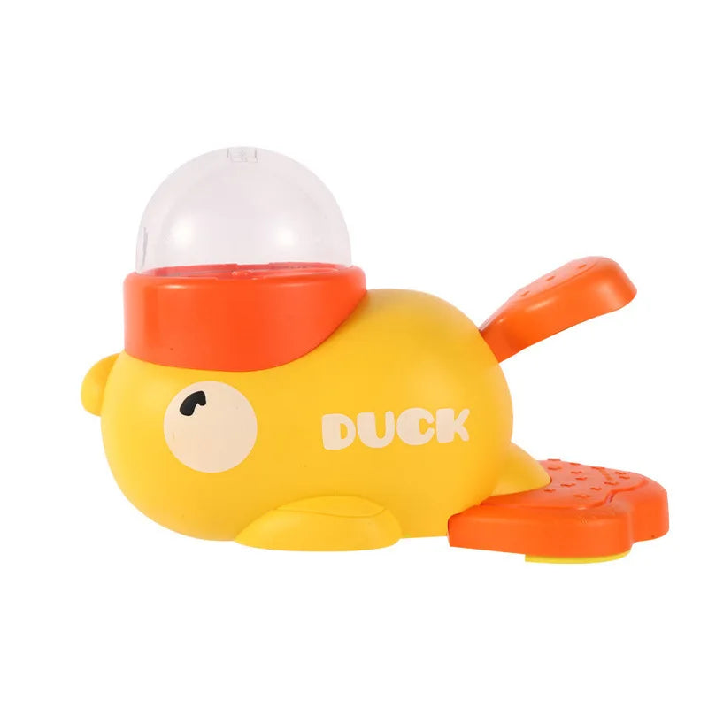 Yellow Duck Dog Treat Dispenser – Interactive Pet Feeding Toy